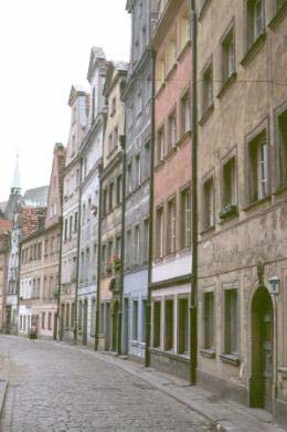 Destroyed in WW-II the old cities were beautifull and skillfull restored all over Poland.
