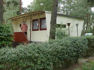The standaard of some of the caravans for hire is still from socialist era