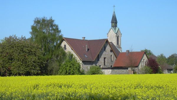 Quiet villages in the former East-Germany