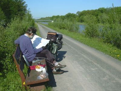 A seat near our track was an indication that there was a village or town somewhere not too far away