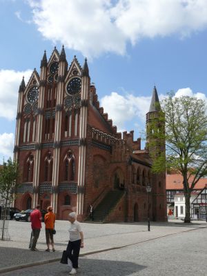 The eastern part of Germany has many 17th or 18th century small towns, without all the horrible new buildings of post war western Germany