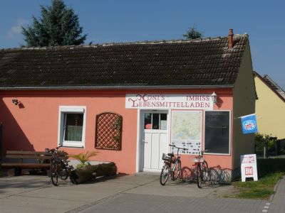 Smal shops you wouldn't find in the west, but very handy for cyclists.