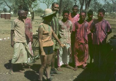 Completely coloured by the events of Holi