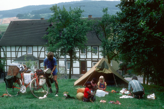 Asking farmers give often nice or exciting camping spots