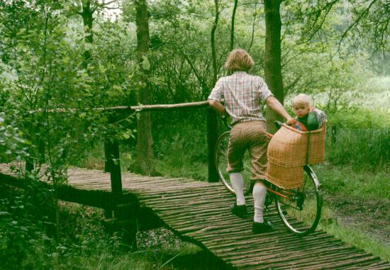 With a basket you are much more flexible than with a little cart