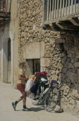 Spain: enormous quantities of bread we needed, this was barely enough for one meal