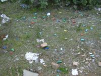 Cyprus: cartridge-cases everywhere, shooting is quite a public sport
