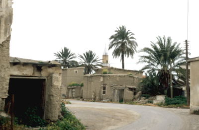 Cyprus: many villages in the North part are partly deserted, the original Greek fled to the South