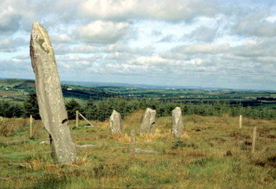 Ireland: remnants of the old Celtic reglion are to be seen again and again