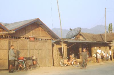 A wide range of hotel qualities, here the most primitive one: a bamboo hotel
