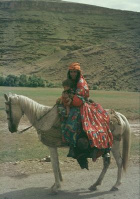 Nomadic queen in Iranish Kurdistan